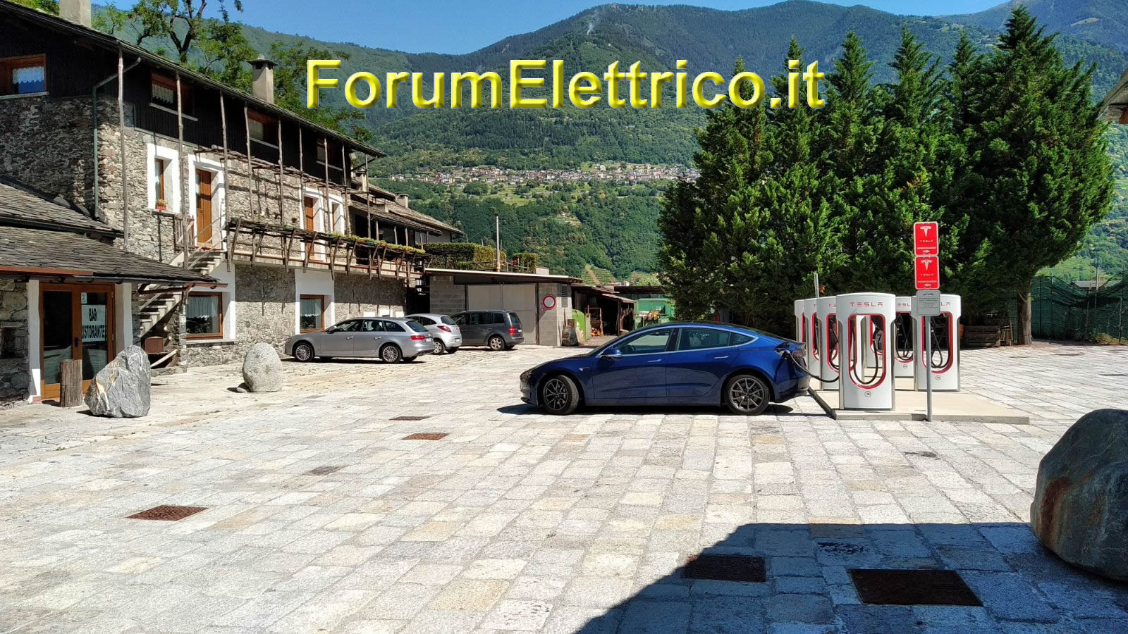 Tesla Supercharger Hotel La Brace - Image 1